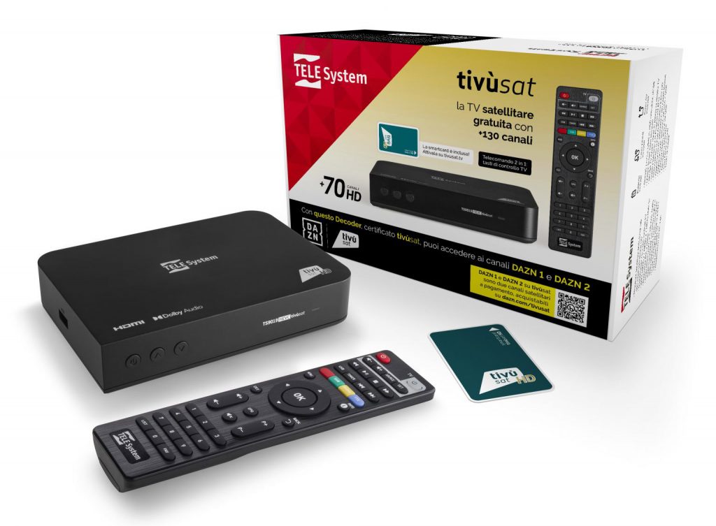 Telesystem TS9019 Ricevitore Digitale Terrestre con Smartcard
