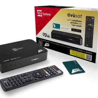 Telesystem TS9019 Ricevitore Digitale Terrestre con Smartcard