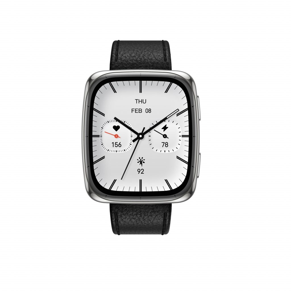 Amazfit Active 2 Square Black Smartwatch 1.75 Pollici Amoled NFC Version