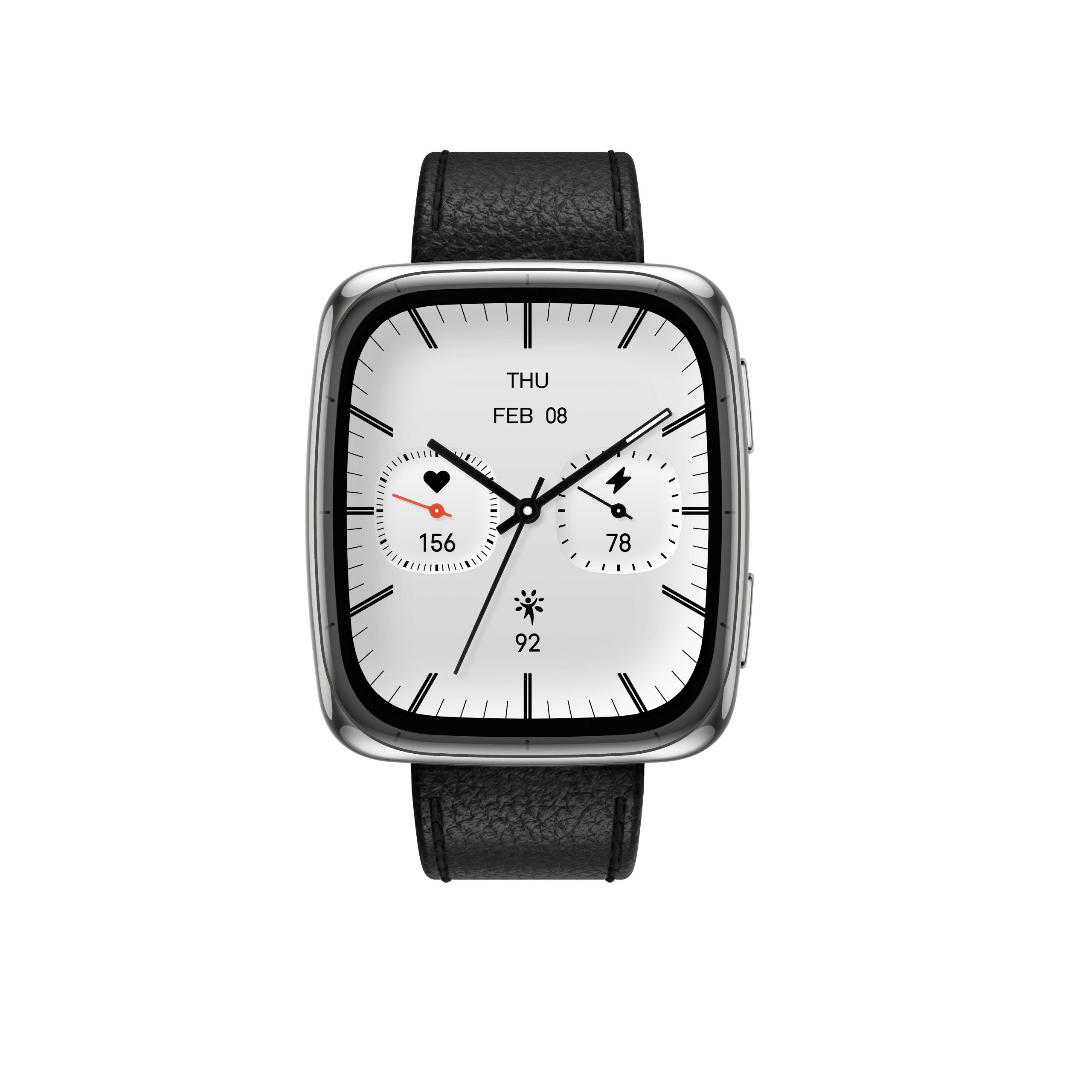 Amazfit Active 2 Square Black Smartwatch 1.75 Pollici Amoled NFC Version