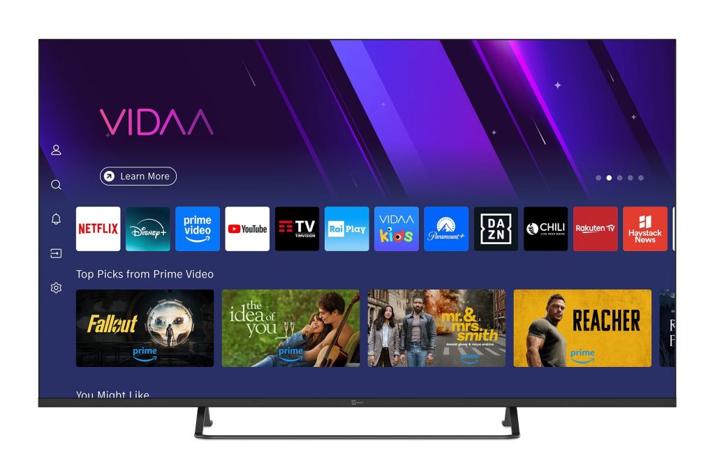 Telesystem TS50 FLQLED SMV15 Smart TV Qled 50 Pollici UHD 4K Vidaa TV