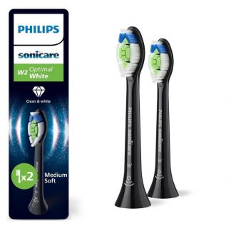 Philips HX606288 Black Testina Sonicare Optimal White 2 Pezzi