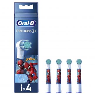 Oral-B EB10S Spiderman Confezioni da 4 Testine di Ricambio