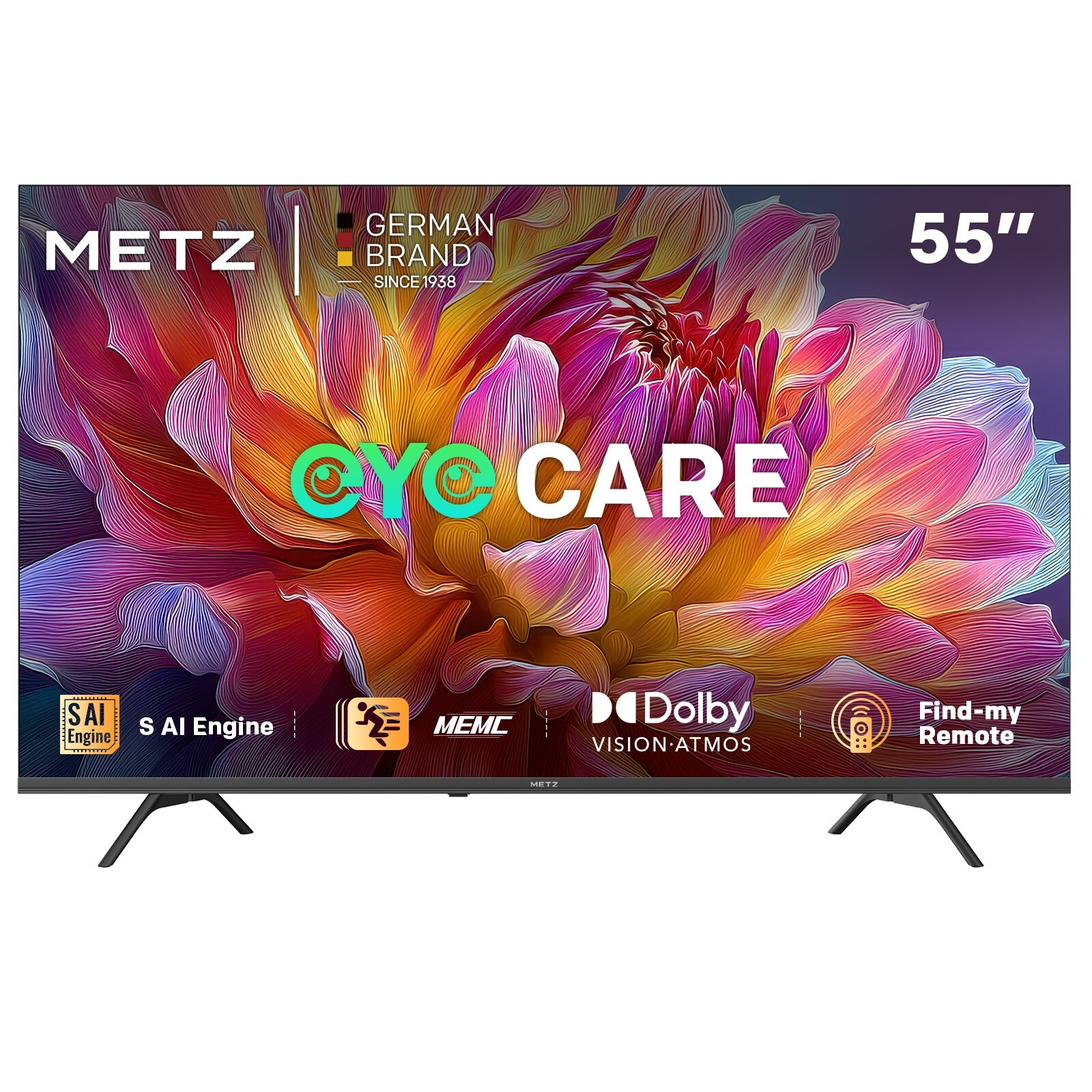 Metz 55MUF7000Z Smart TV LED 55 Pollici UHD 4K Google Tv