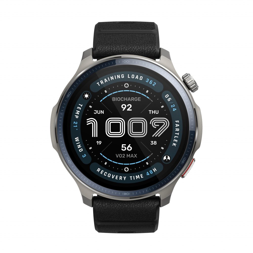 Amazfit Balance 2 Black Smartwatch 1.5 Pollici Amoled Wi-Fi GPS