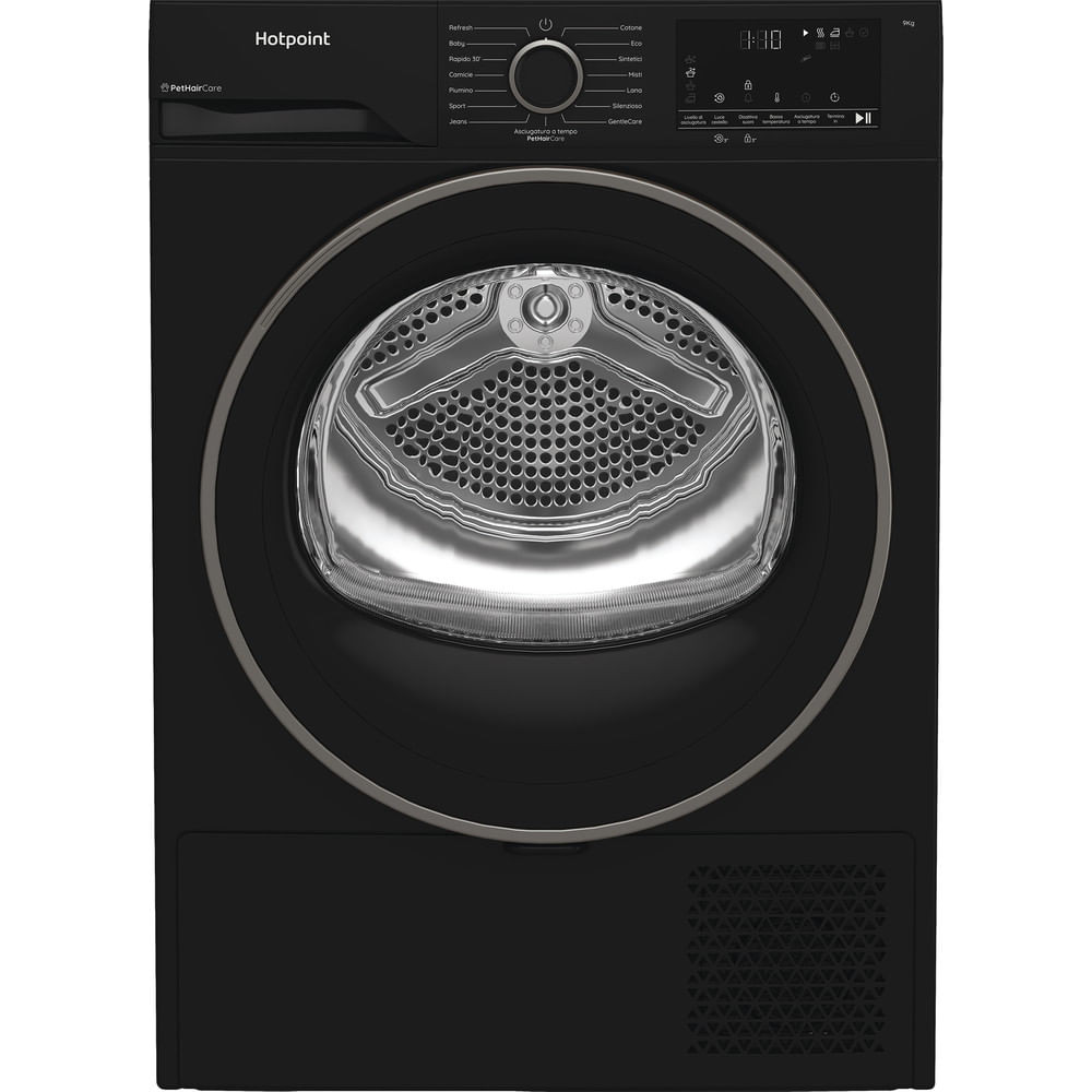 Hotpoint-Ariston HPT94DBBSIT Asciugatrice Carica Frontale 9KG Pompa di Calore