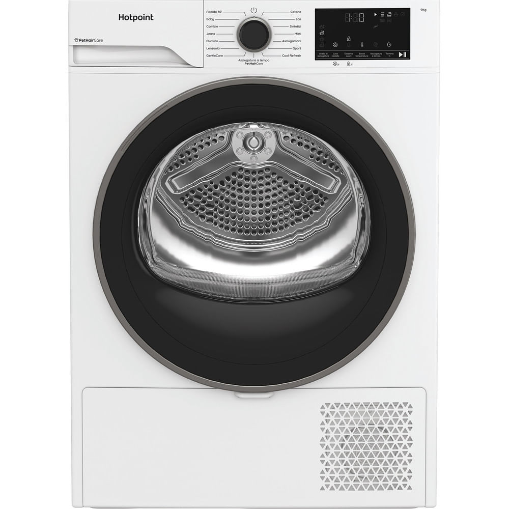 Hotpoint-Ariston HPT93DBSIT Asciugatrice Carica Frontale 9KG Pompa di Calore
