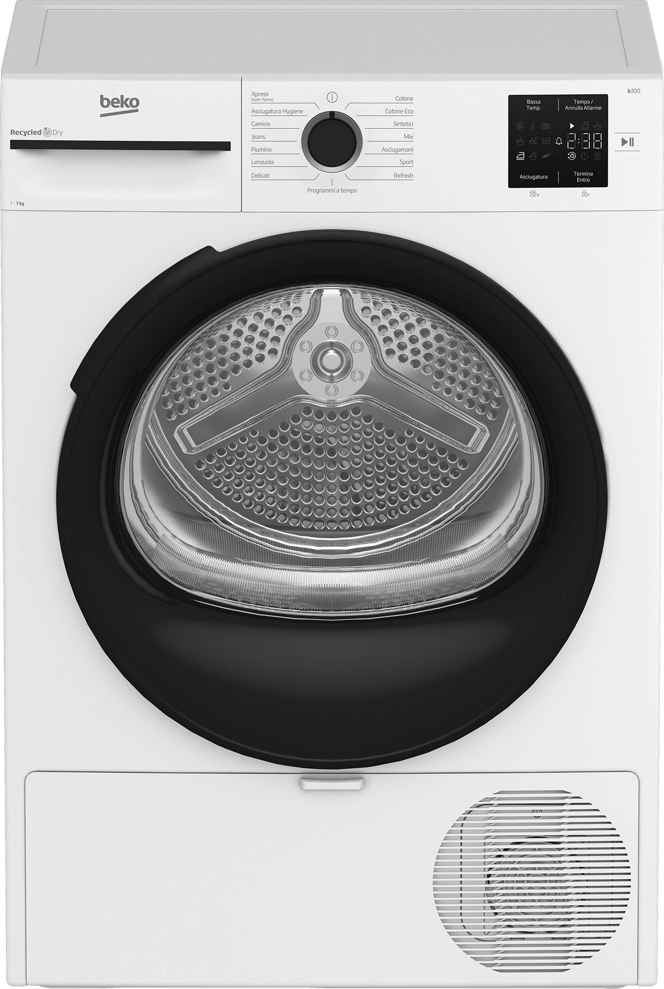 Beko BMTEP73EB Asciugatrice Carica Frontale 7KG Pompa di Calore