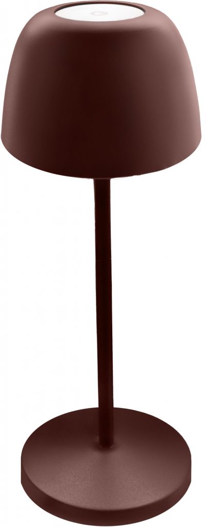 Majestic Dora CN Corten Lampada da Tavolo Ricaricabile