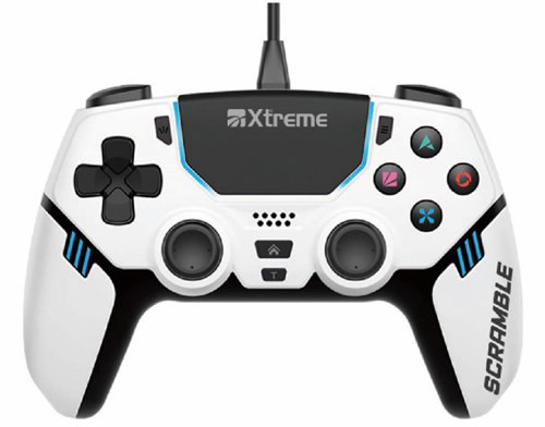 Xtreme Scramble 5 Bianco-Nero Controller Wired per PS5