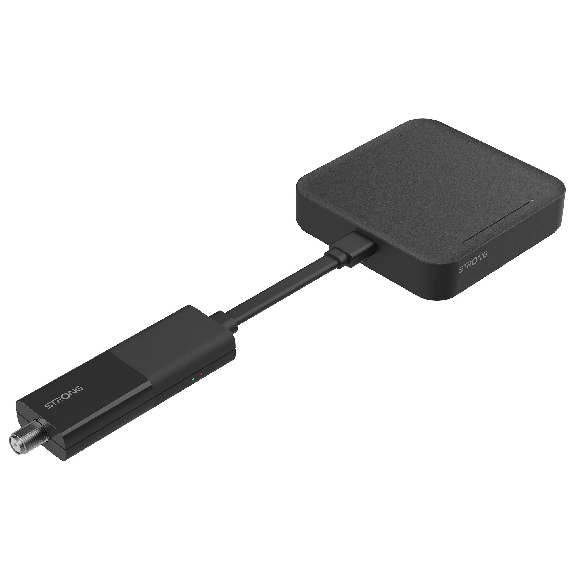 Strong SRT427 TV Box Smart Google TV e Satellite