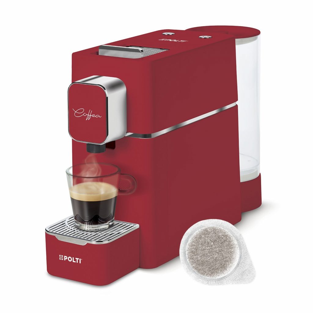 Polti Coffea S15R Rossa Macchina da Caffe a Cialde 1400W