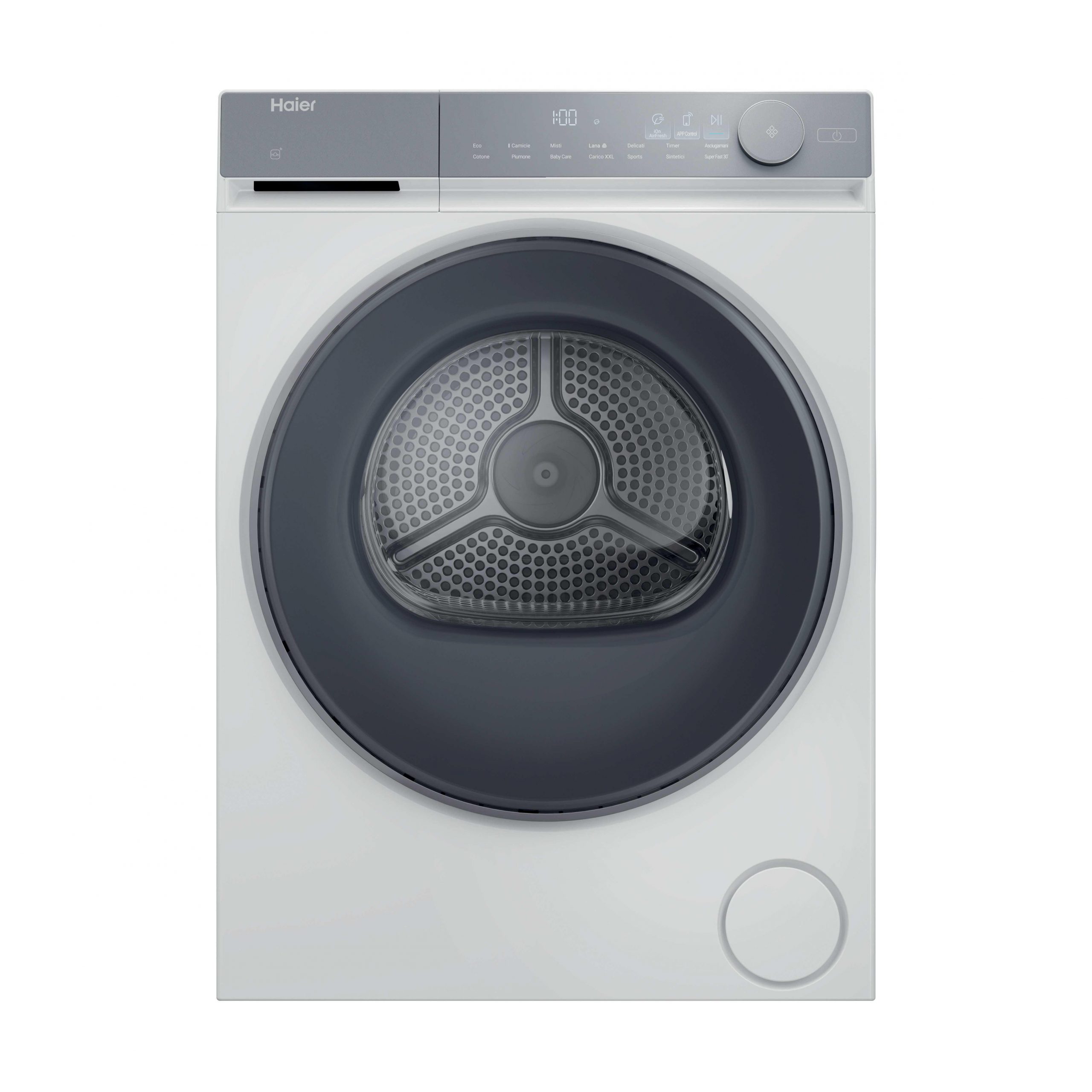 Haier HD90A367U1IT Asciugatrice Carica Frontale 9KG Pompa di Calore Wi-Fi