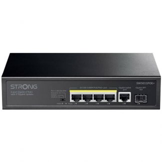 Strong SW5011POEPIU Switch 4 Porte POE e 2 Porte Uplink Gigabit