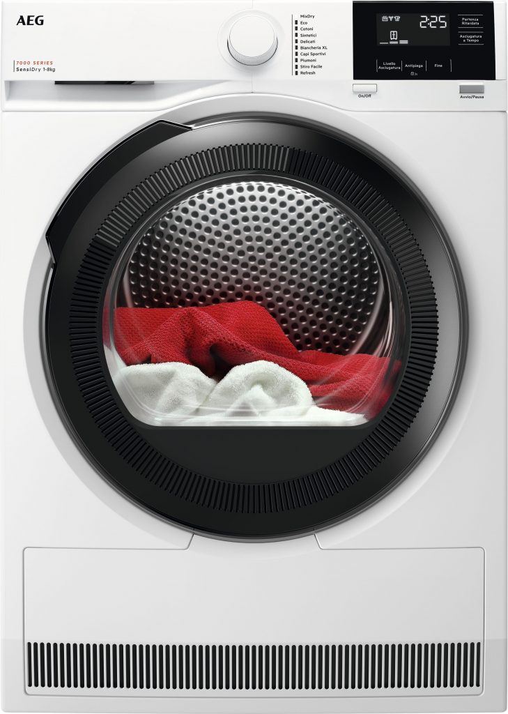 AEG TR7HG8C Asciugatrice Carica Frontale 8KG Pompa di Calore