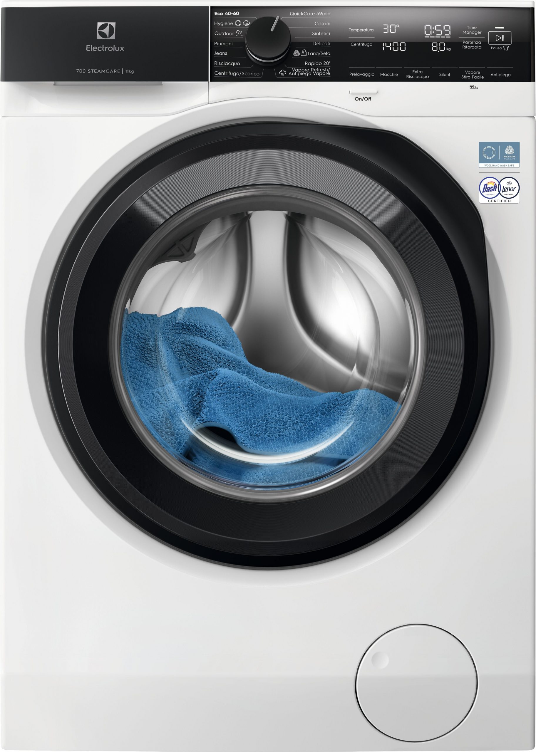 Electrolux EW7F411BG3 Lavatrice Carica Frontale 11KG 1400 Giri