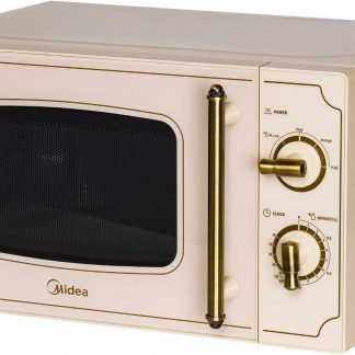 Midea MM720CJ7 Crema Forno Solo Microonde 20LT Stile Retro