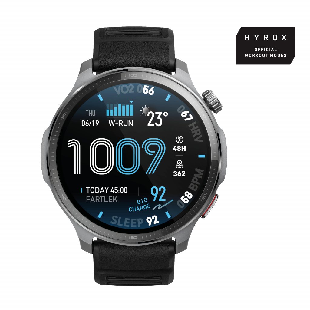 Amazfit Balance 2 XT Black Smartwatch 1.5 Pollici Amoled Bluetooth-Wi-Fi