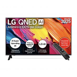 LG 43QNED70A6A Smart V LED QNED 43 Pollici UHD 4K Webos TV