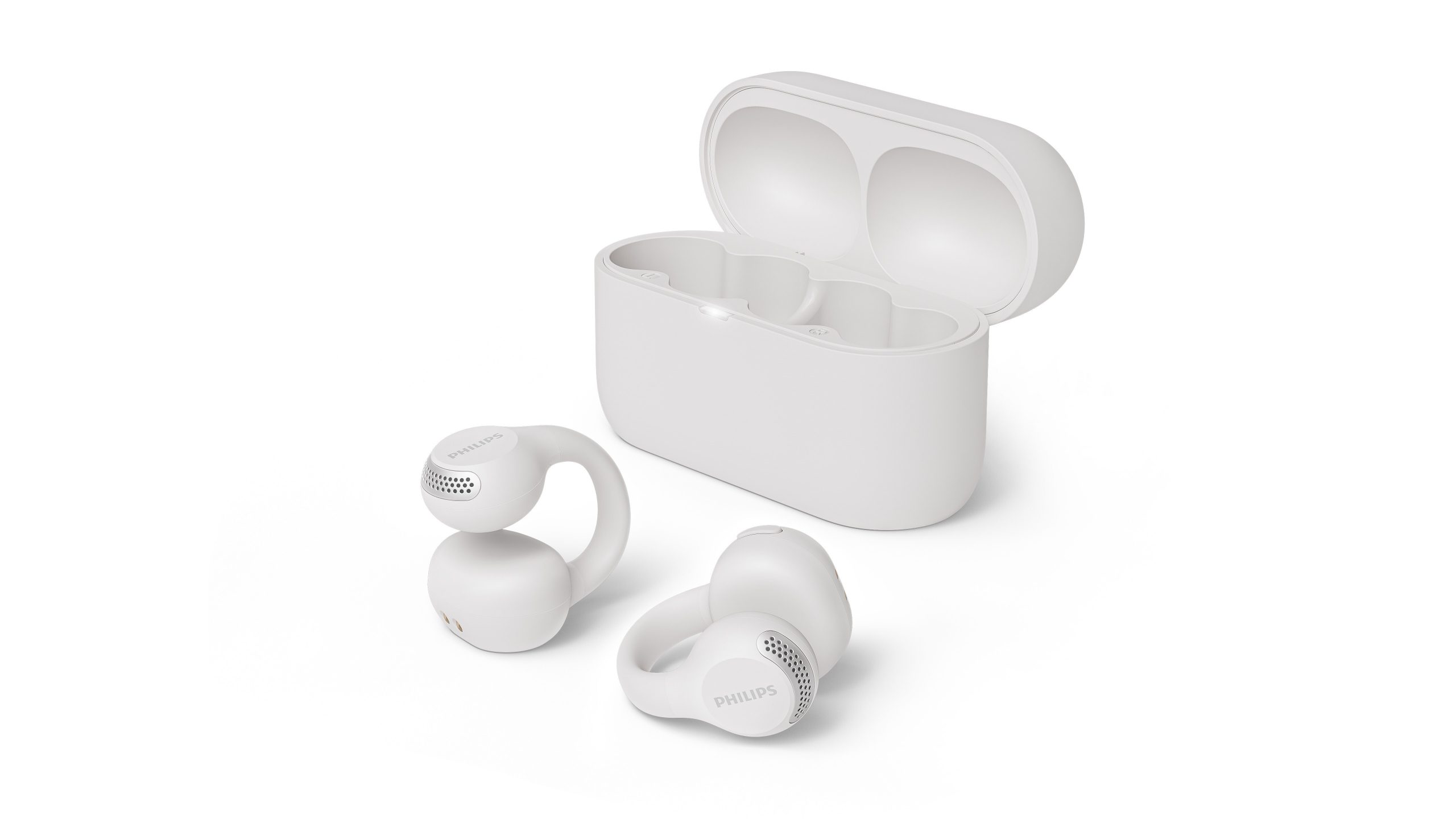 Philips TAQ2000WT White Auricolari True Wireless Open-ear