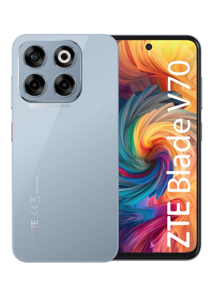 ZTE Blade V70 Stardust Gray Smartphone 6.7 Pollici HD 8GB 256GB