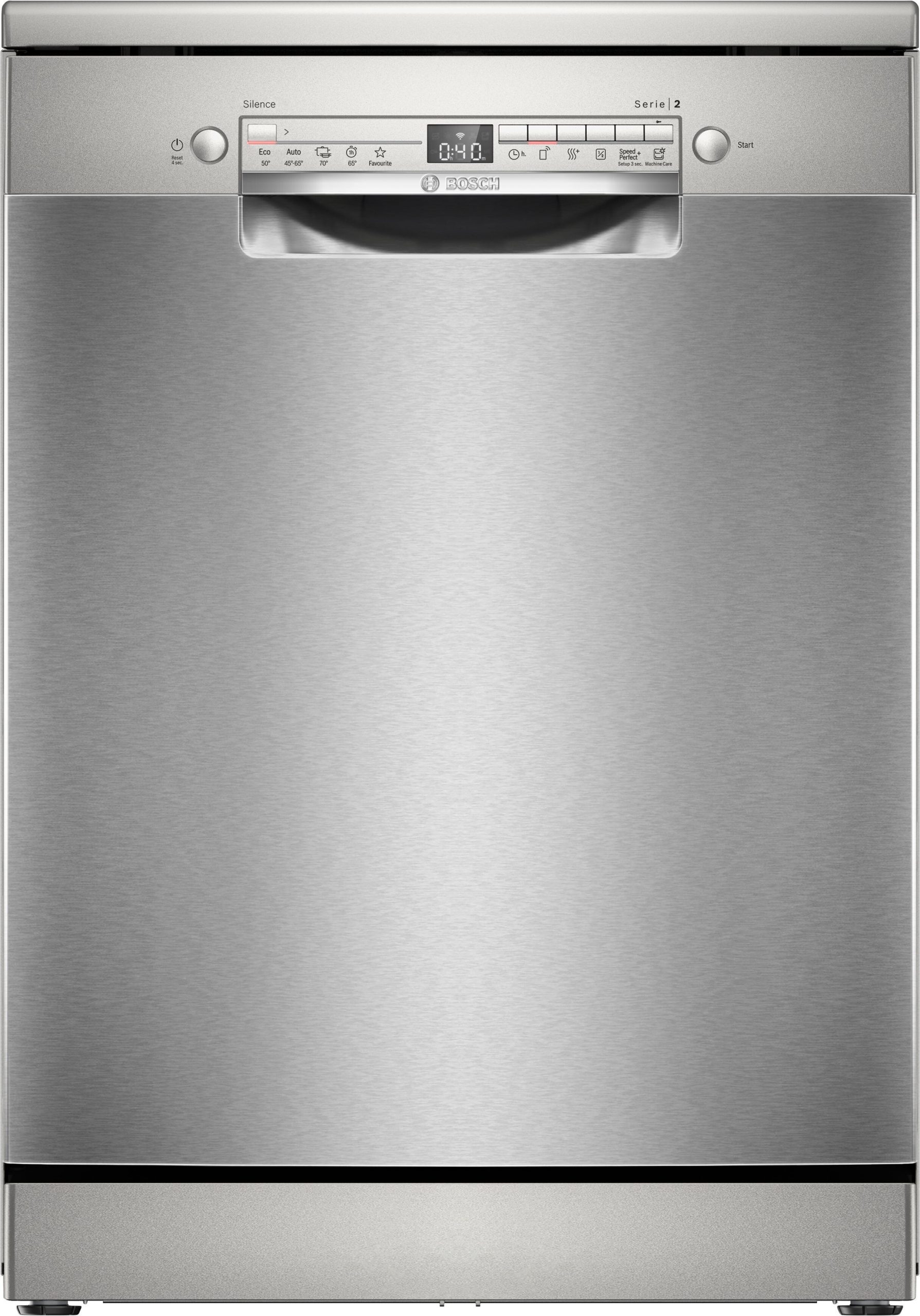 Bosch SMS2HTI06E Inox Lavastoviglie Libera Installazione 13 Coperti Wi-Fi