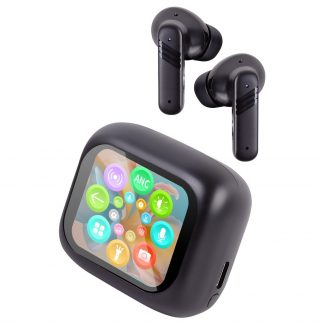 Trevi EAR 100 AID Nero Cuffie con Traduzione Simultanea AI e Display Touch