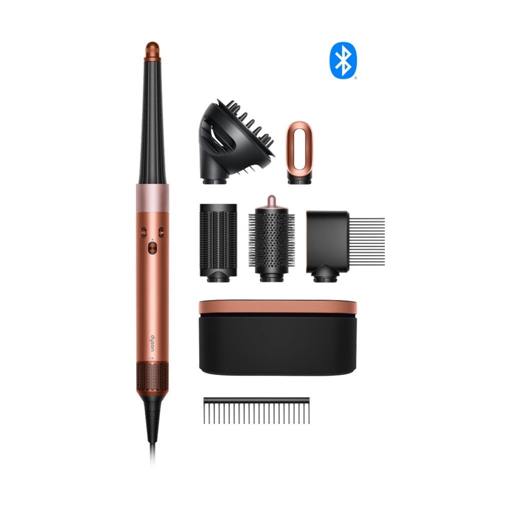 Dyson Air Wrap ID Curly Piu Coily Amber Silk Multi-Styler Ricci Asciugacapelli