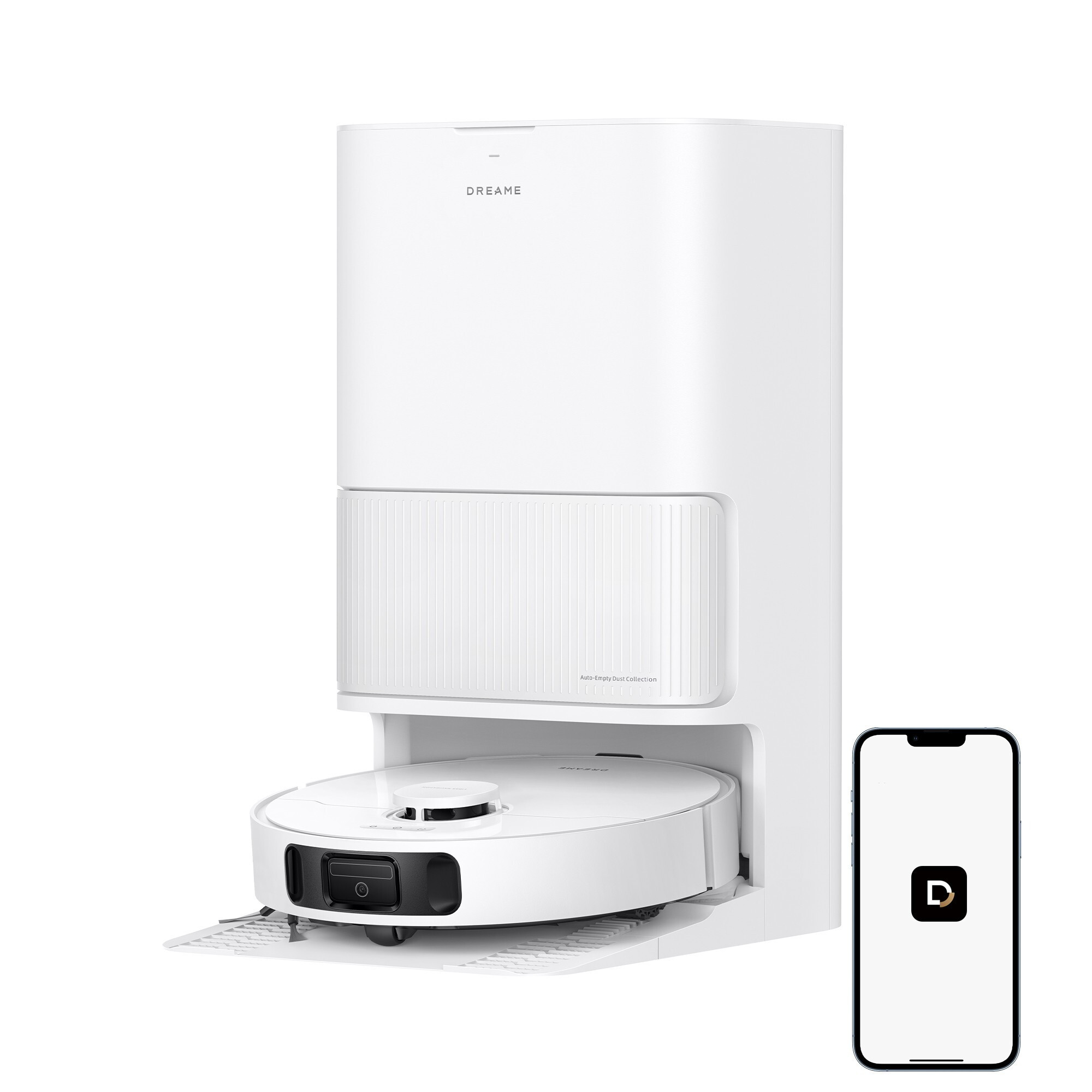 Dreame D20 Ultra Bianco Robot Lava e Aspira Wi-Fi con Base per Svuotamento
