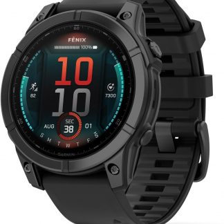 Garmin Fenix E Slate Gray Smartwatch 1.3 Pollici 47MM Cinturino in Silicone
