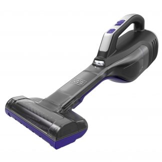 Black Decker DVD320BPQW Aspirabrabriciole con Spazzola Motorizzata 12v