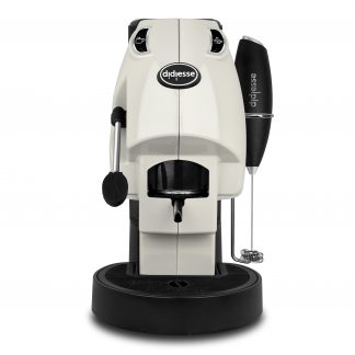 Didiesse Baby Frog Coffe e Tea Avorio Macchina Caffe a Cialde con Frullino