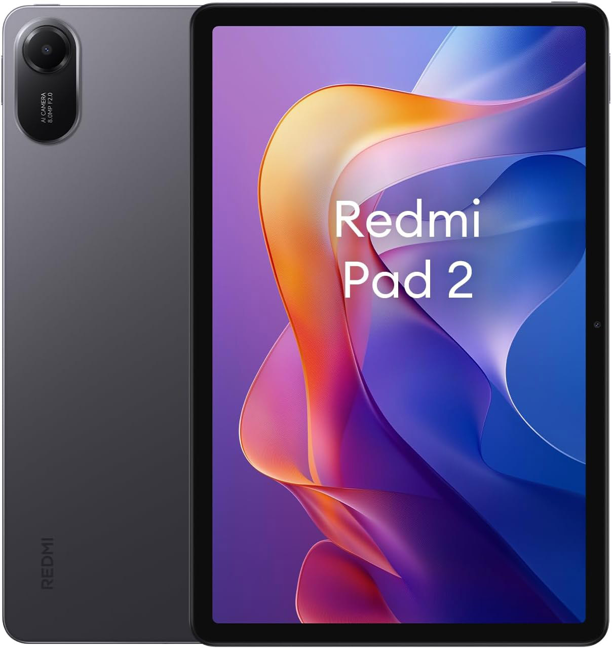 Xiaomi Redmi Pad 2 4G Graphite Gray Tablet 11 Pollici 2.5K 8GB 256GB con Cover