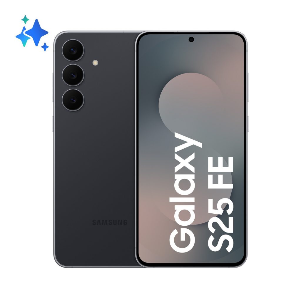Samsung Galaxy S25 FE Black Smartphone 6.7 FHD Plus 8GB 256GB Brand Vodafone