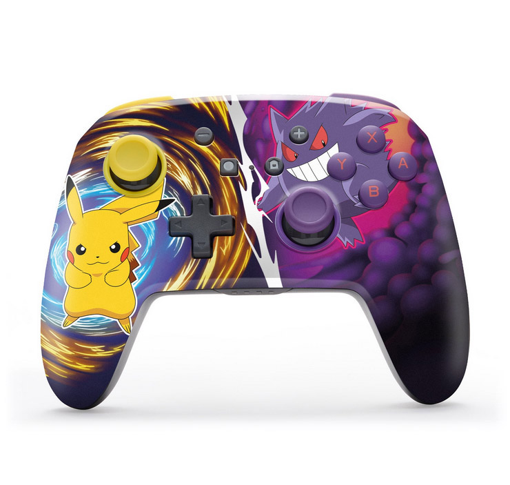 Power A NSGP042001 Controller Wireless Pikachu Vs Gengar per Nintendo Switch
