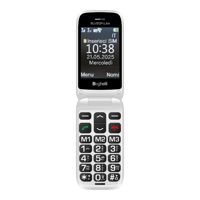 Beghelli Salvalavita 9210N Phone SLV20N Lite ECO Cellulare con Tasto SOS
