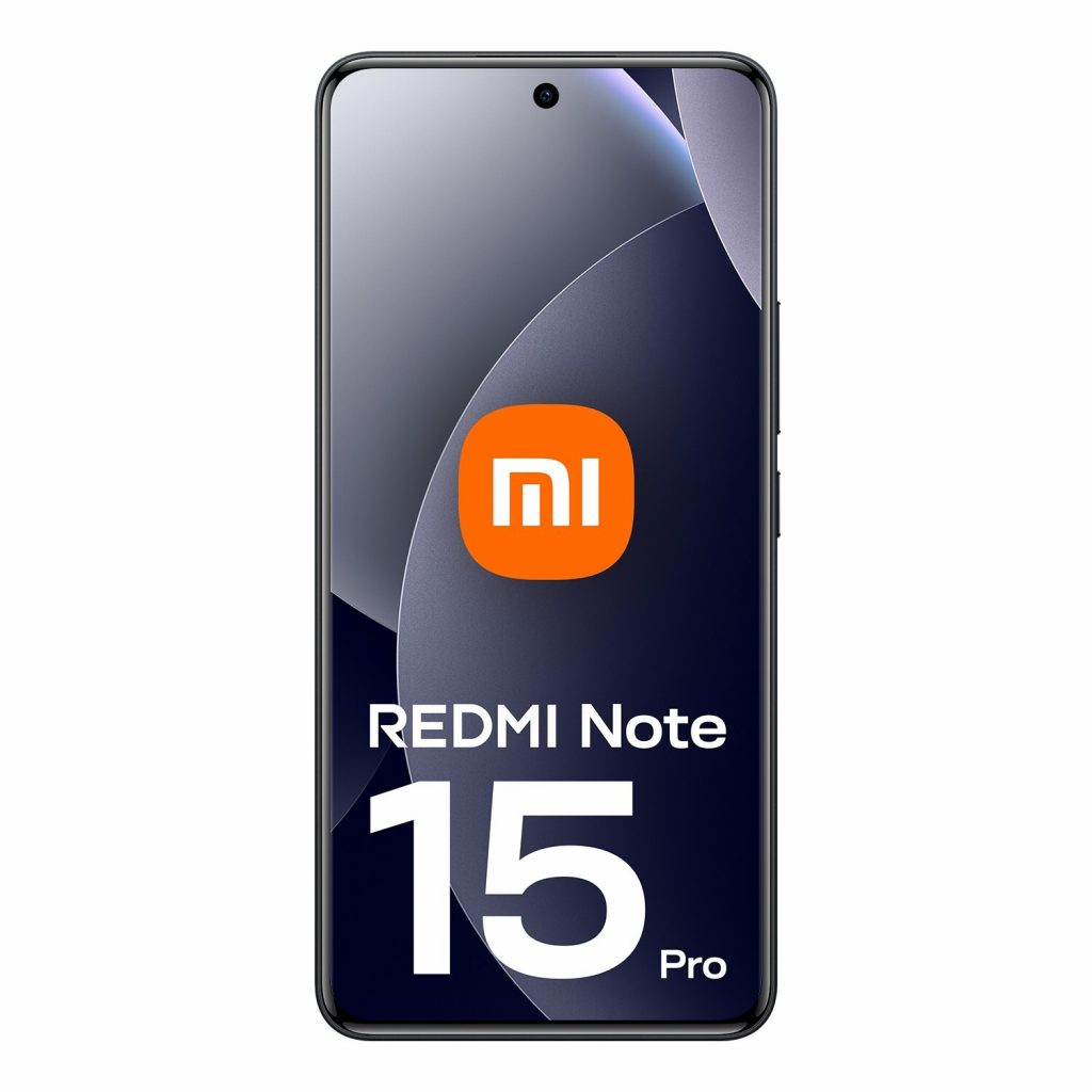 Xiaomi Redmi Note 15 Pro Black Smartphone 6.77 Pollici FHD Plus Amoled 8GB 256GB