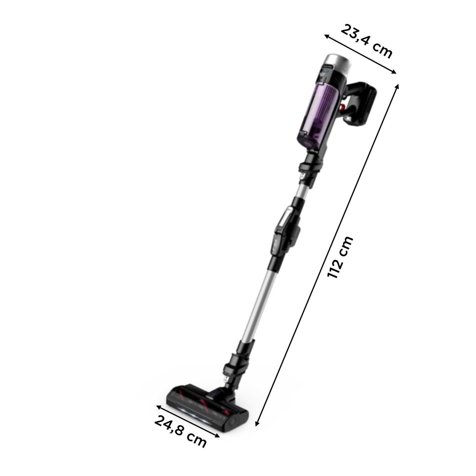 Rowenta RH2037 Scopa Elettrica Ricaricabile 18v X-Force 9.60 Allergy - immagine 2