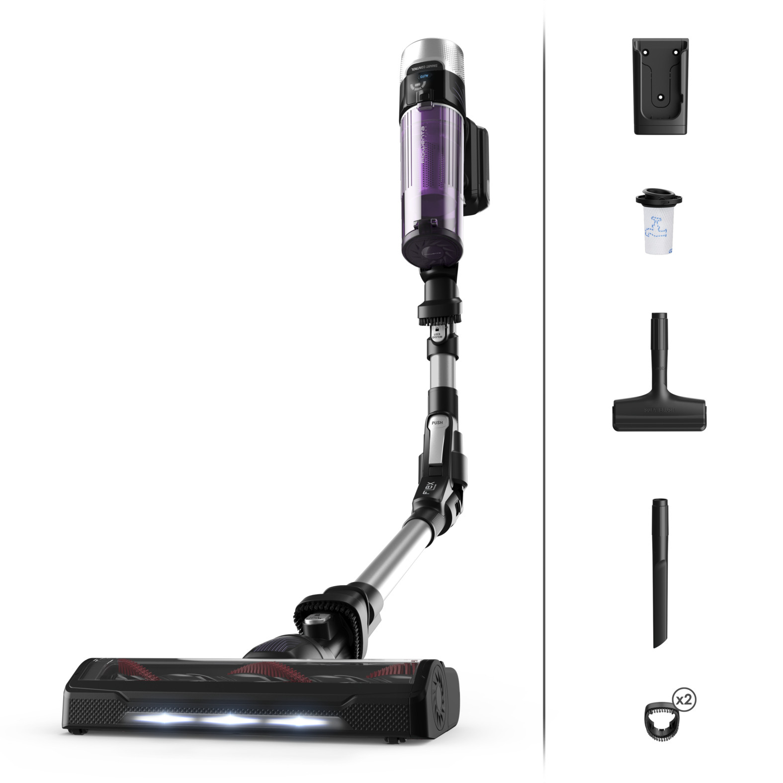 Rowenta RH2037 Scopa Elettrica Ricaricabile 18v X-Force 9.60 Allergy - immagine 4