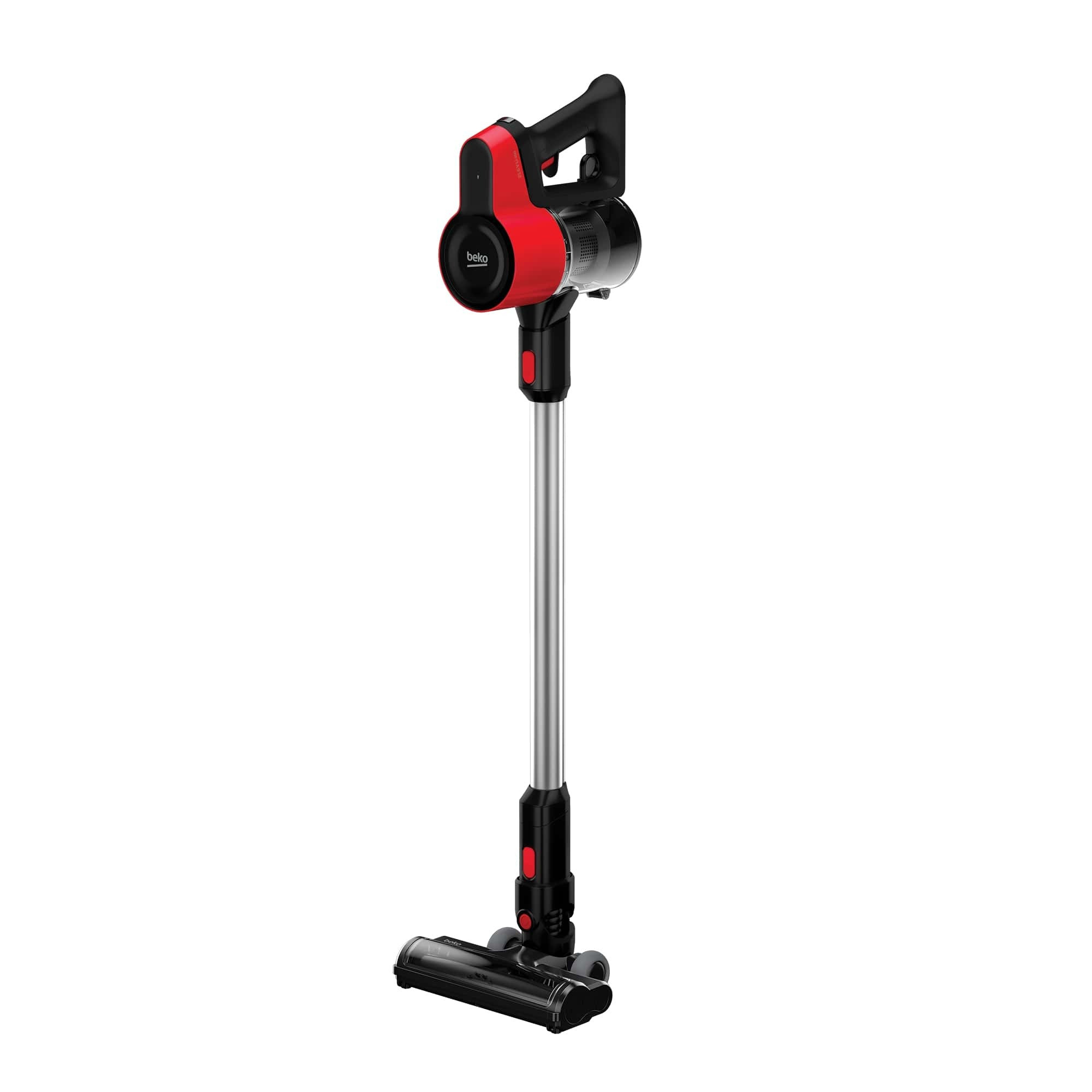 Beko VRT50121VR Cyclonic Scopa Elettrica Ricaricabile 21.6v Nero-Rosso - immagine 3