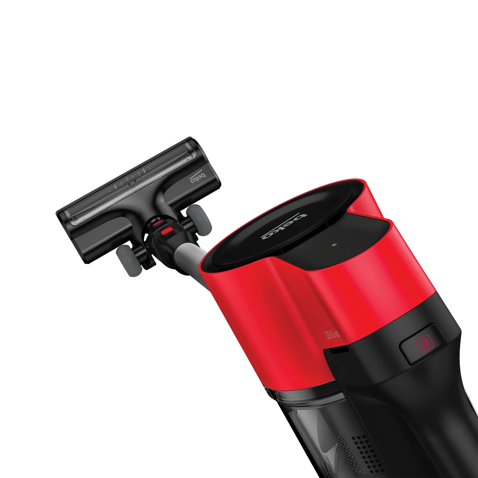 Beko VRT50121VR Cyclonic Scopa Elettrica Ricaricabile 21.6v Nero-Rosso - immagine 5