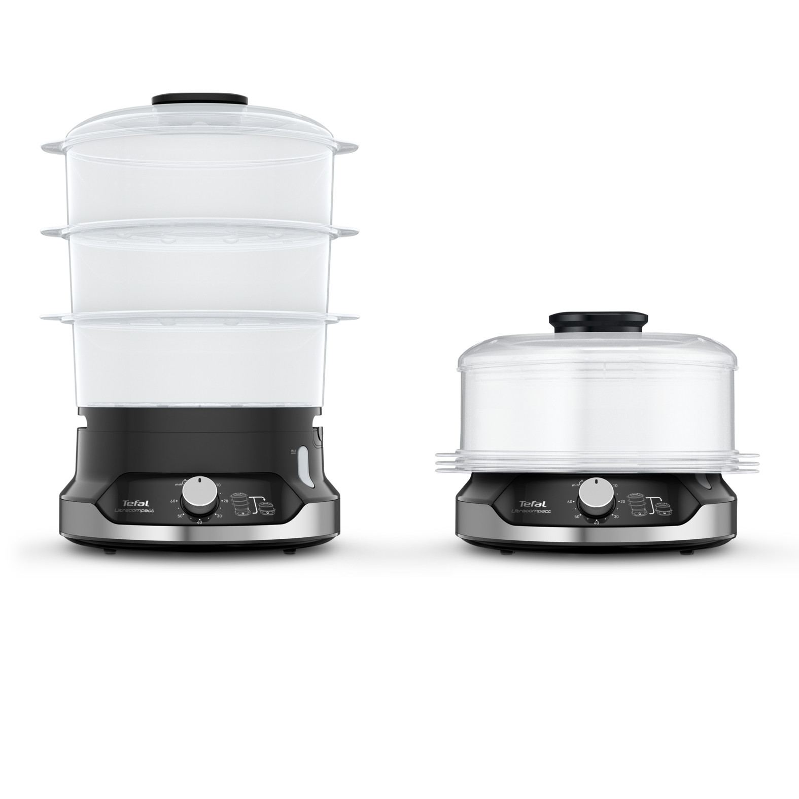 Tefal Tefal Ultracompact VC2048 Vaporiera 3 Vaschette 9 Litri - immagine 2