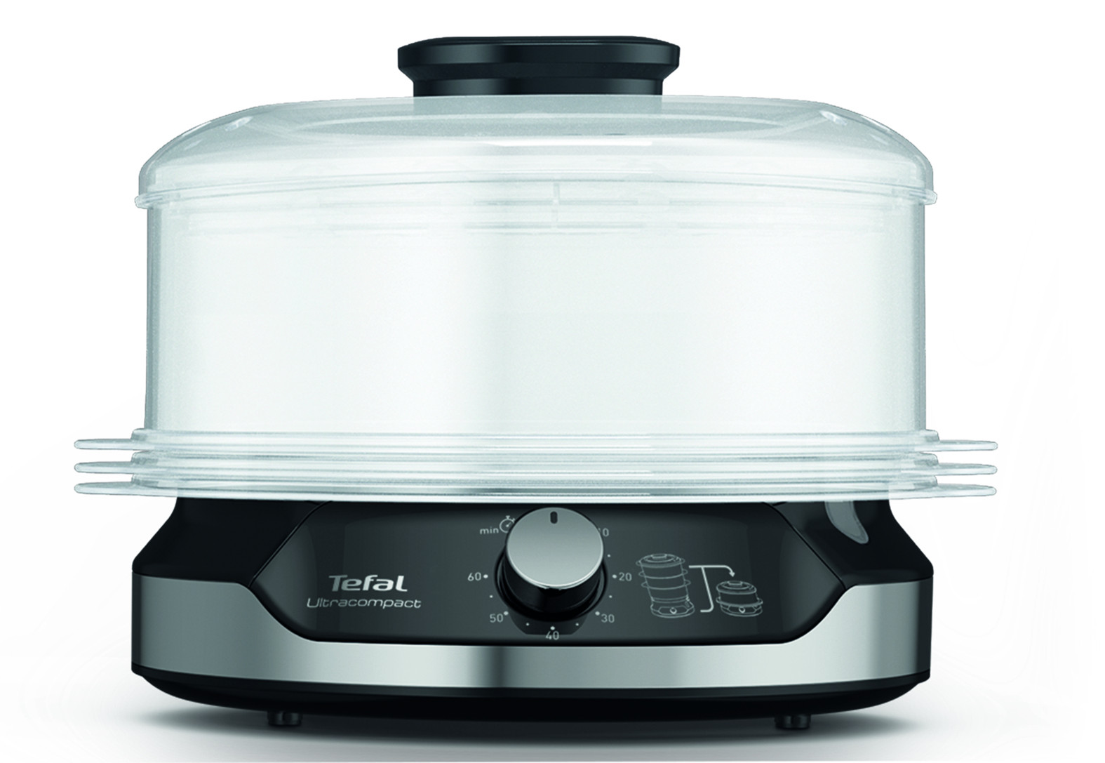 Tefal Tefal Ultracompact VC2048 Vaporiera 3 Vaschette 9 Litri - immagine 5