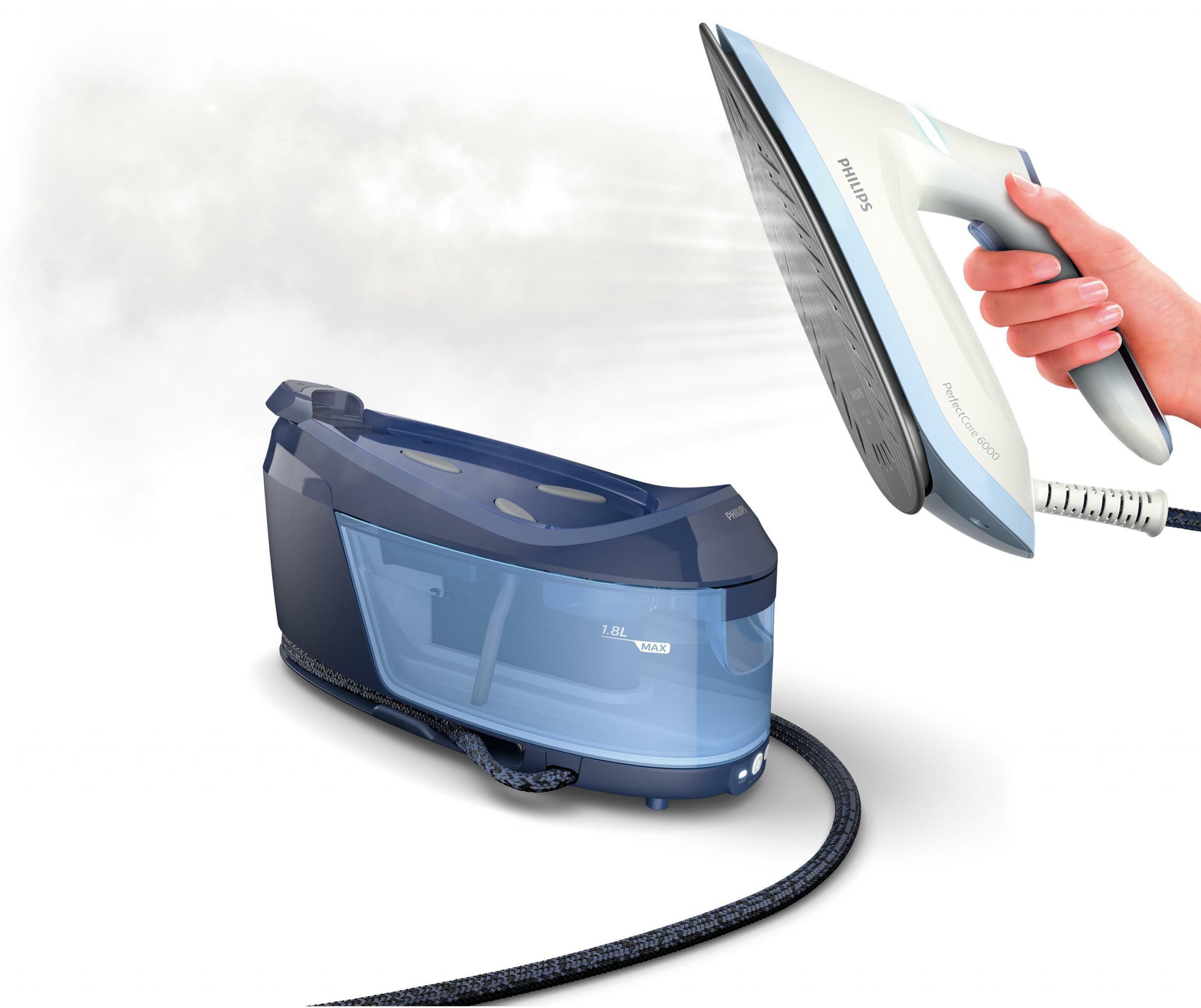 Philips PSG6026 Ferro Stiro Carica Continua Piastra Steamglide Plus - immagine 2