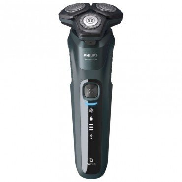 Philips S5584 Rasoio Elettrico Ricaricabile 3 Testine Wet-Dry con Base Pulizia - immagine 2