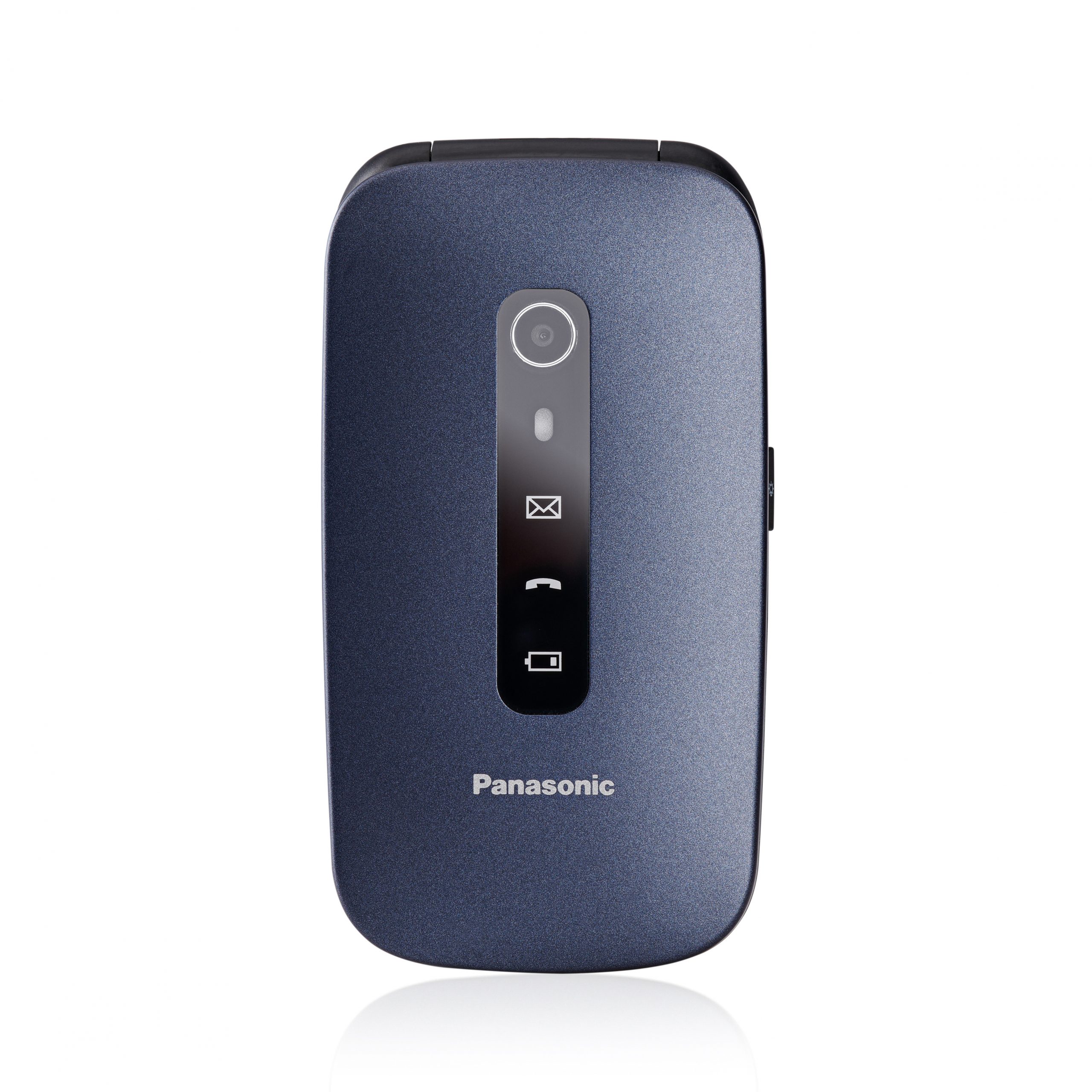 Panasonic KX-TU550 Cellulare a Conchiglia 4G Blu con Tasto Sos - immagine 2