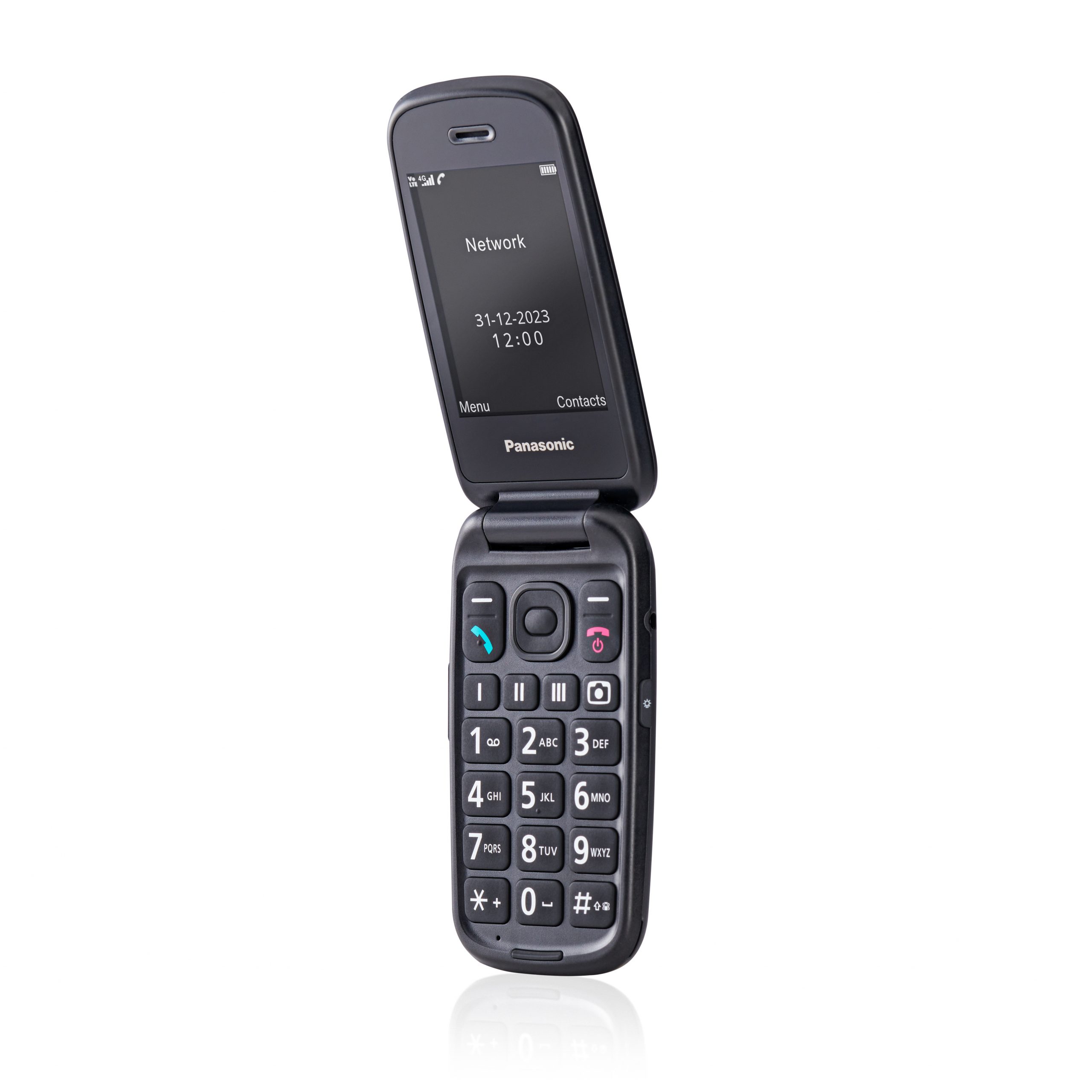 Panasonic KX-TU550 Cellulare A Conchiglia 4G con Tasto SOS - immagine 3