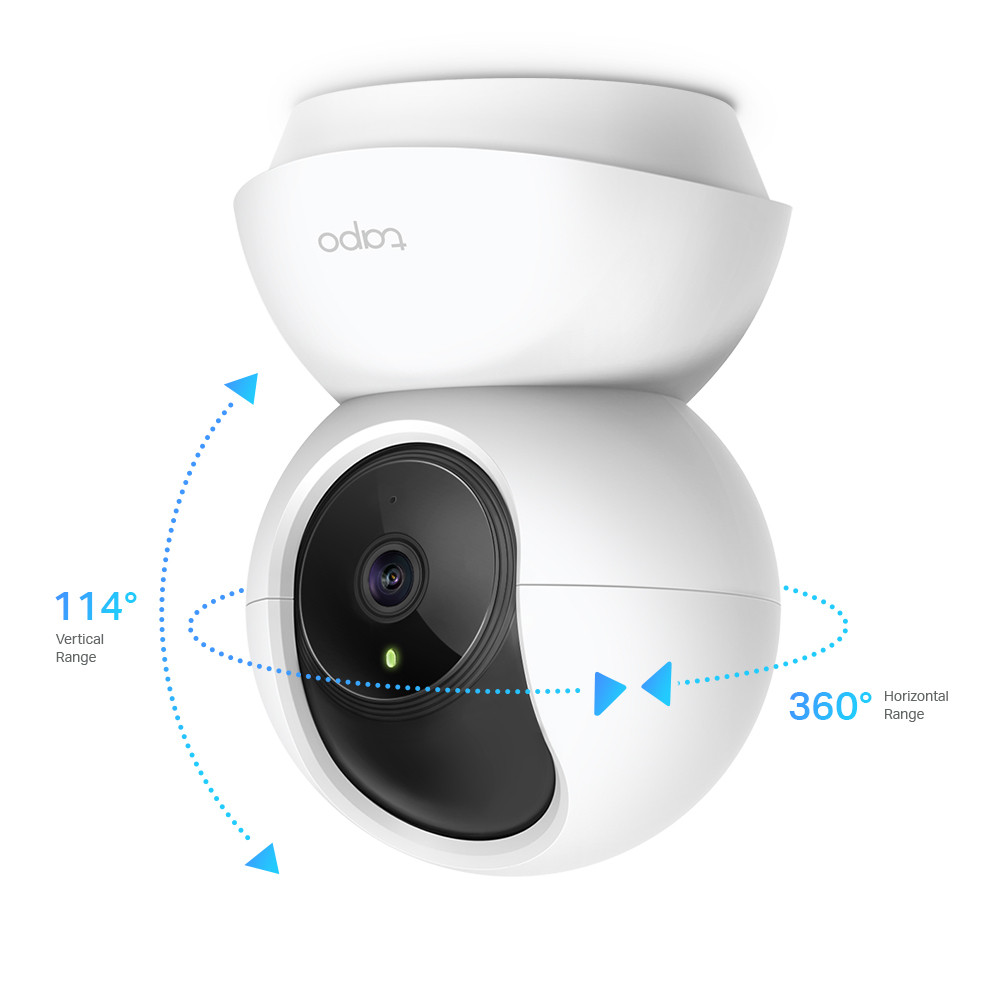TP-Link TC70 Videocamera Ambiente Ip Cam Pan-Tilt Wi-fi Visione Notturna - immagine 2