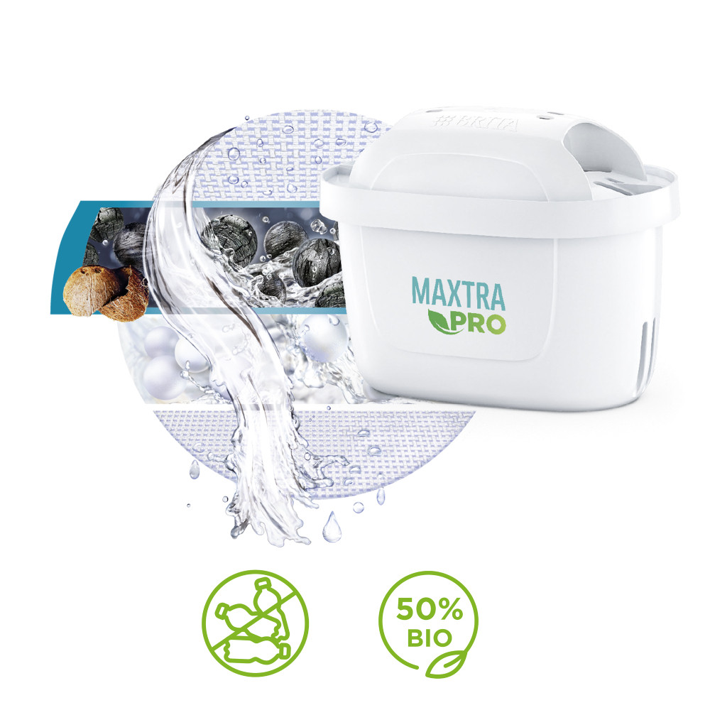 Brita Maxtra Pro Cartuccia Filtrante per Caraffe Confezione 3 Pezzi - immagine 3