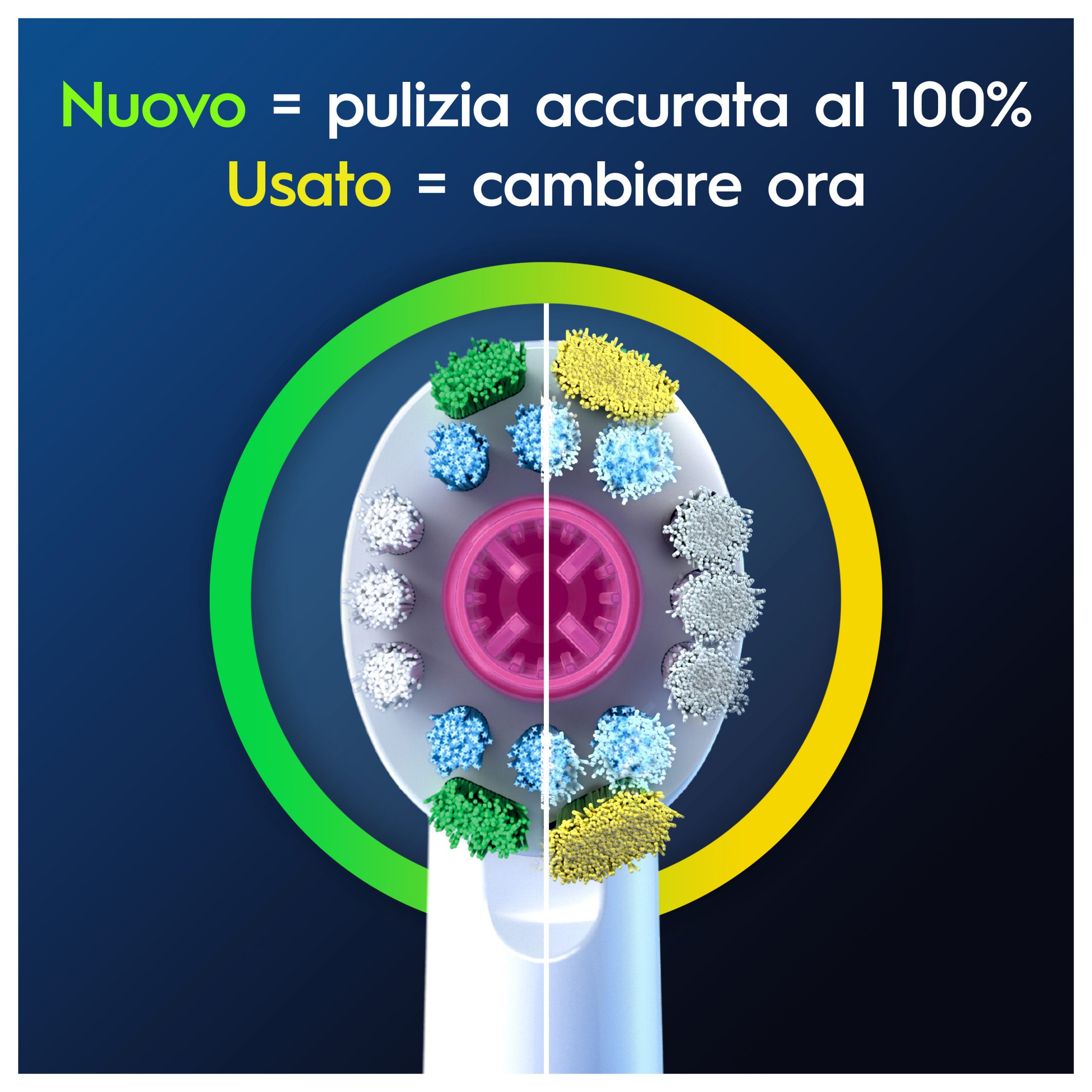 Oral-B 3D White Confezione 3 Testine di Ricambio Originali per Spazzolino - immagine 3